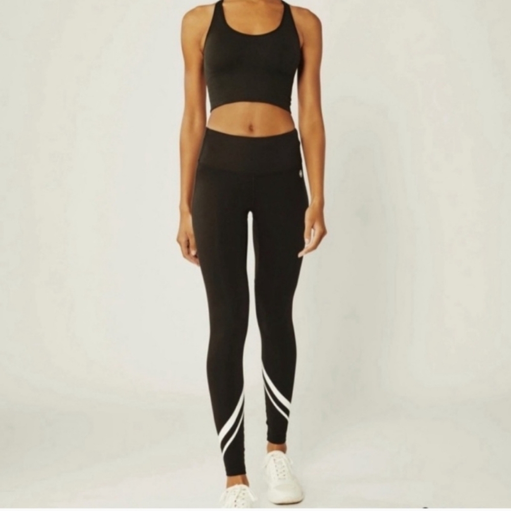 NWT Tory Burch Sport Leggings Size Small Gray